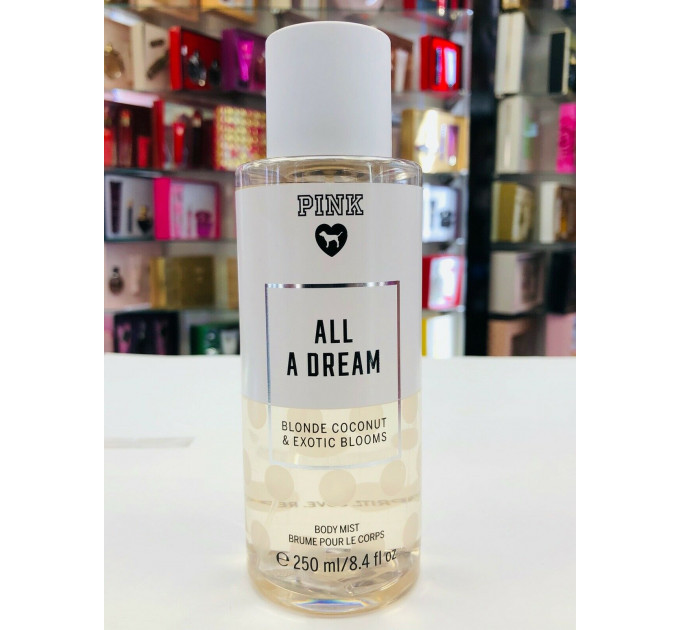 Victoria's Secret Pink All A Dream Fragrance Body Mist (250 ml) lПарфумованій спрей для тела